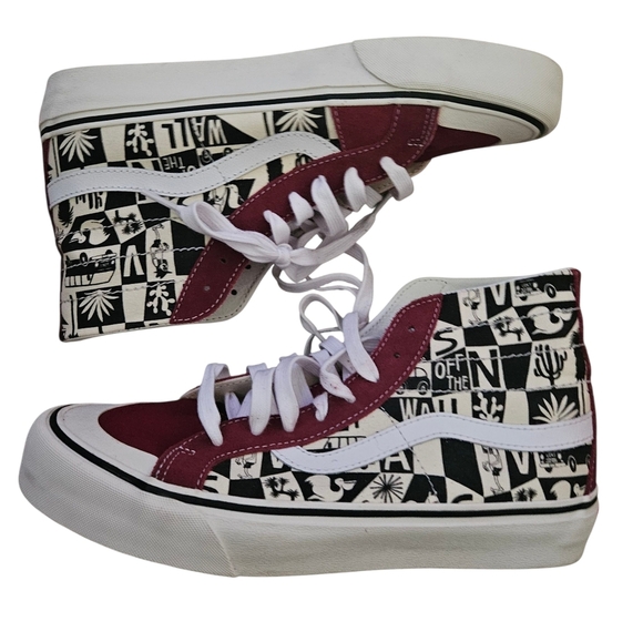 Vans Yusuke Hanai Sk8-Hin Top Sneakers Men 7.5, Women 9 - Picture 1 of 10
